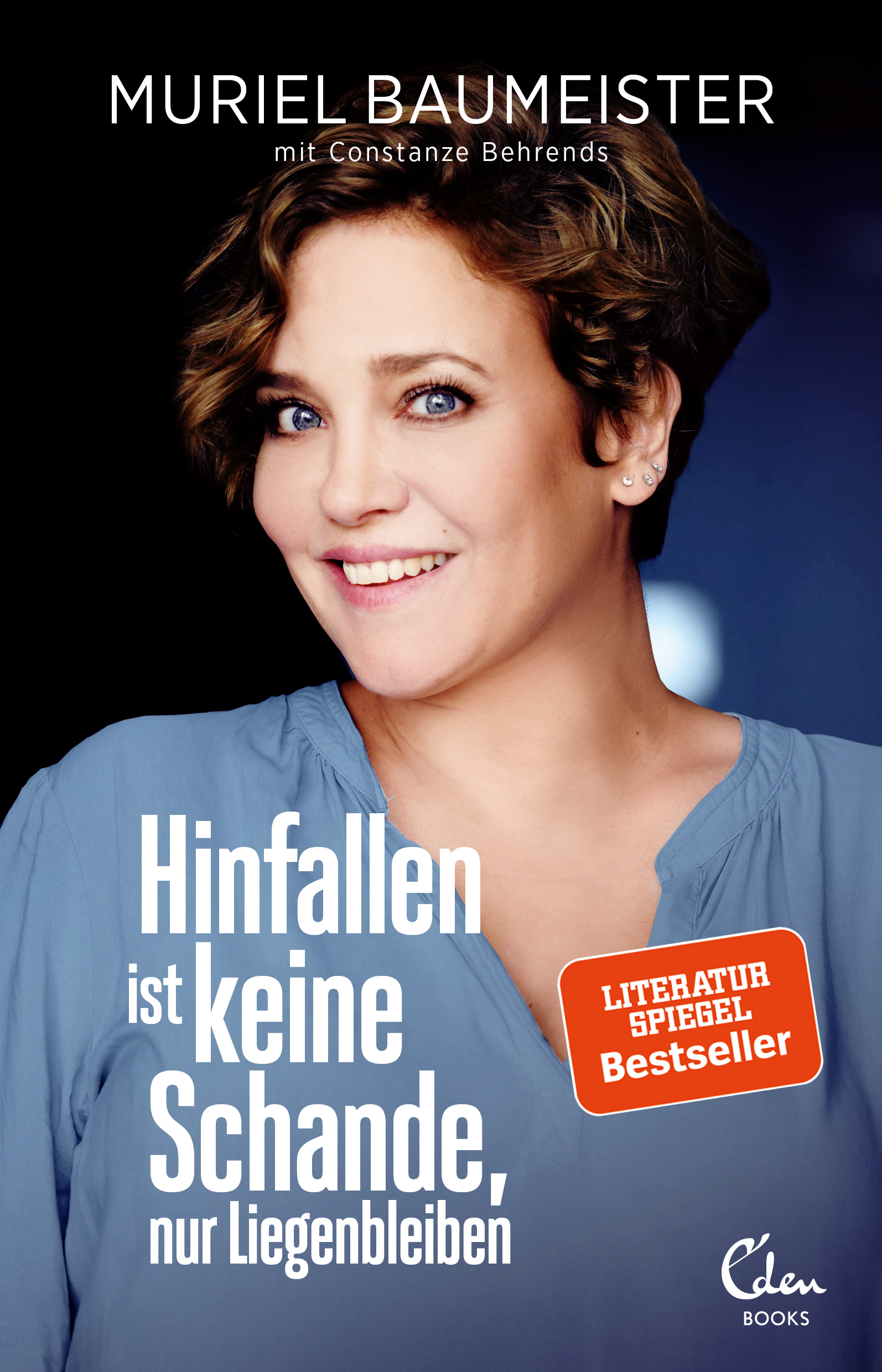 Hinfallen ist keine Schande, nur Liegenbleiben“: Muriel Baumeister live im Seebadzentrum